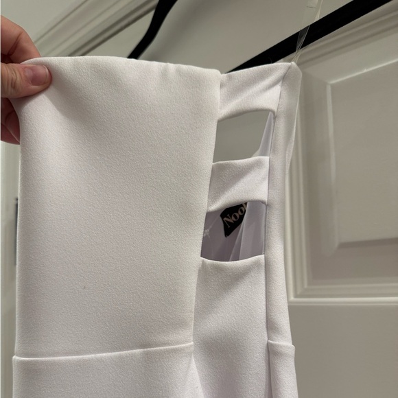 NWT Revolve Nookie Flaunt Cutout White Gown Maxi Dress Strapless White Small - Picture 5 of 8